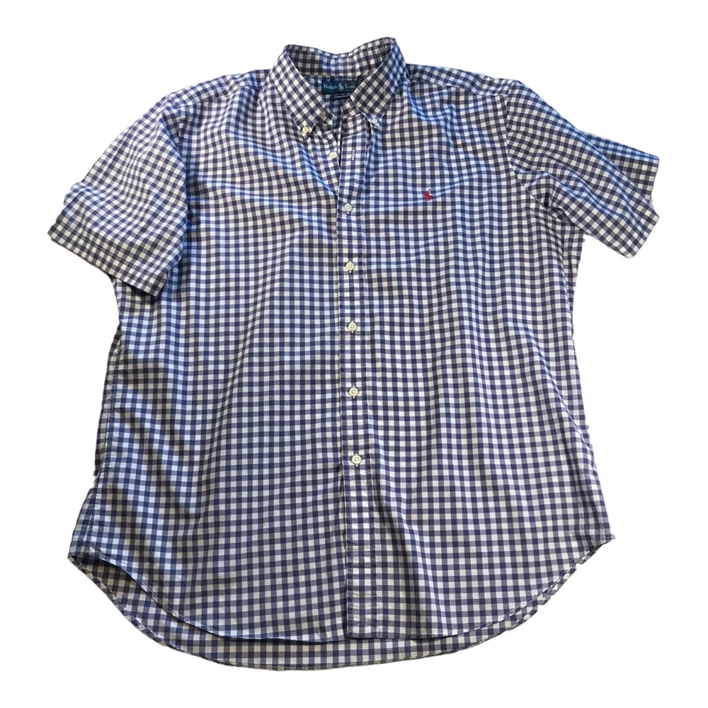 Ralph Lauren Blue Check Shirt